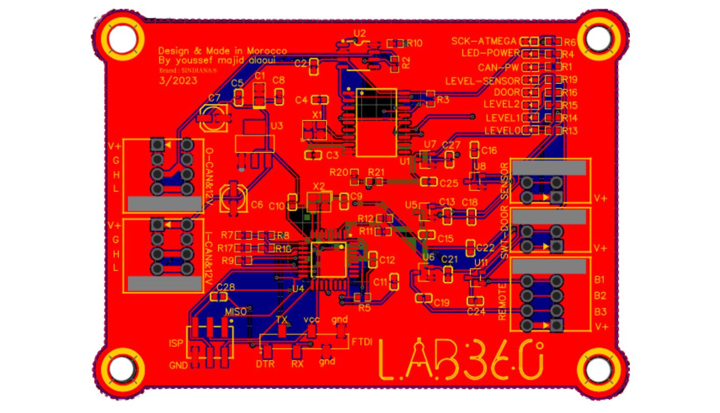 design pcb left